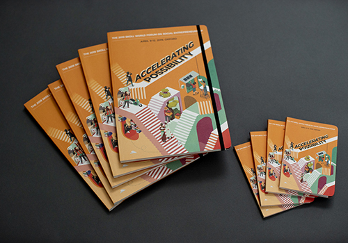 Accelerating Possibility – Marketing & Promotional / Brochure, 2019 MUSE Creative Awards Winner
