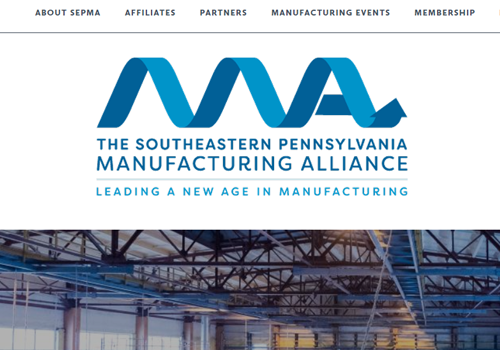 SOUTHEASTERN PENNSYLVANIA MANUFACTURING ALLIANCE – Website / Associations, 2019 MUSE Creative Awards Winner