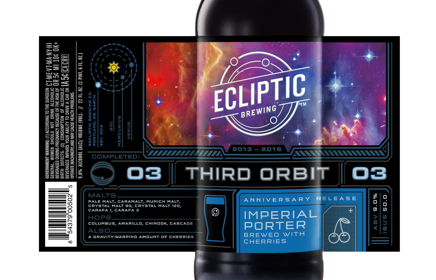 Packaging Single - Ecliptic Brewing Third Orbit Limited Anniversary Release