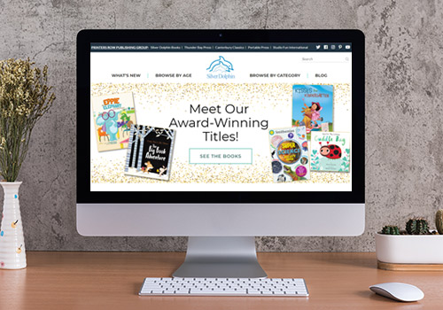 Silver Dolphin Books Website – Website / Publishing, 2019 MUSE Creative Awards Winner