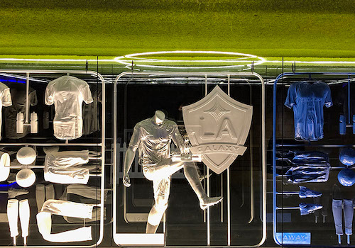LA GALAXY HQ – Outdoor Advertising / Trade Show / Exhibit, 2019 MUSE Creative Awards Winner