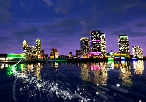 HILL WARD HENDERSON NIGHT TIME SKYLINE – Video / Animation, 2019 MUSE Creative Awards Winner